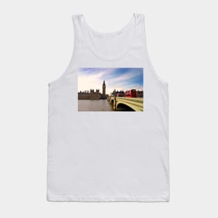 Big Ben Queen Elizabeth Tower Westminster Bridge Tank Top